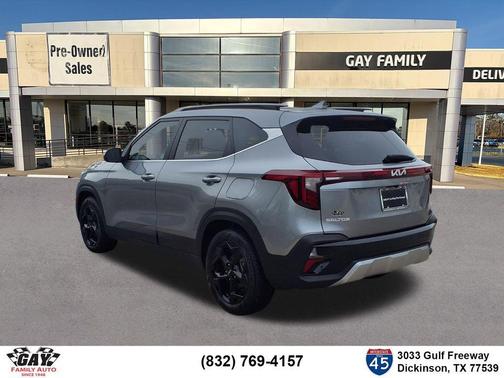 Steel Gray 2026 Kia Seltos EX