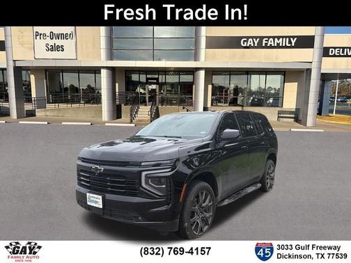 Black 2025 Chevrolet Tahoe RST