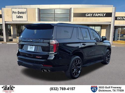 Black 2025 Chevrolet Tahoe RST