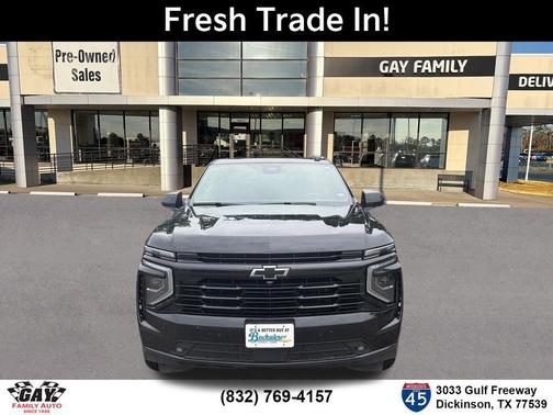 Black 2025 Chevrolet Tahoe RST