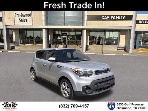 Bright Silver 2018 Kia Soul Base