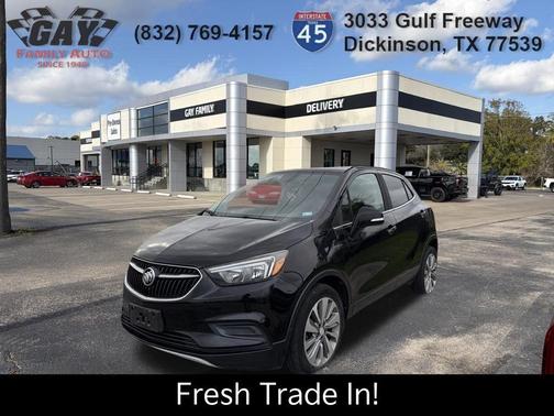 Ebony Twilight Metallic 2018 Buick Encore Preferred