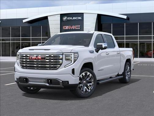 Glacier White 2026 GMC Sierra 1500 Denali