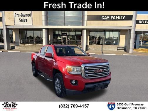 Cardinal Red 2016 GMC Canyon SLE