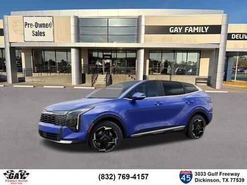 Blue 2026 Kia Sportage EX
