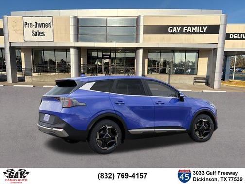 Blue 2026 Kia Sportage EX