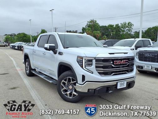 White 2026 GMC Sierra 1500 SLT
