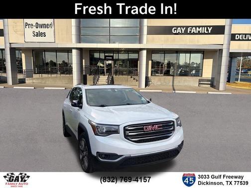 White Frost 2017 GMC Acadia SLT-1