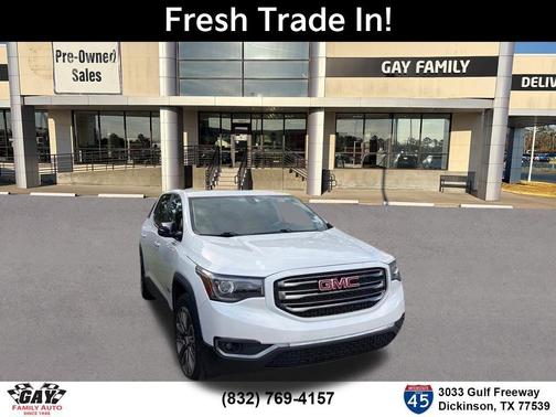White Frost 2017 GMC Acadia SLT-1