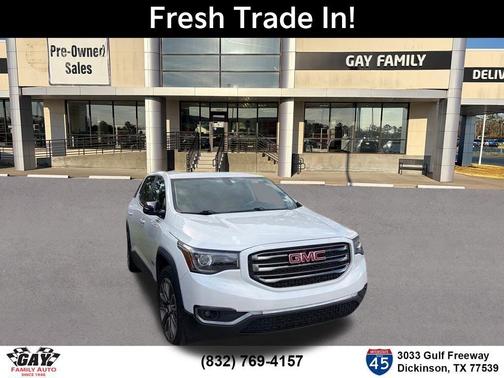 White Frost 2017 GMC Acadia SLT-1