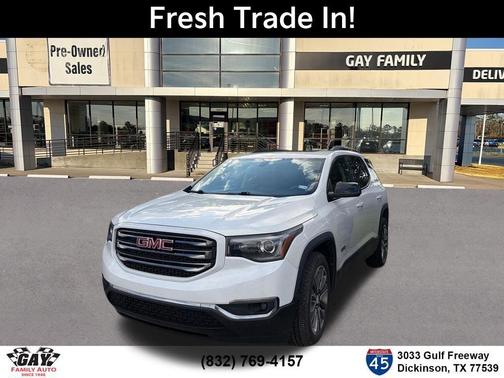 White Frost 2017 GMC Acadia SLT-1