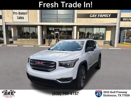 White Frost 2017 GMC Acadia SLT-1