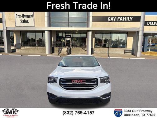 White Frost 2017 GMC Acadia SLT-1