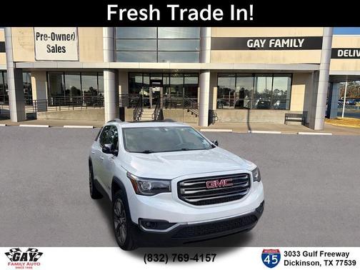 White Frost 2017 GMC Acadia SLT-1