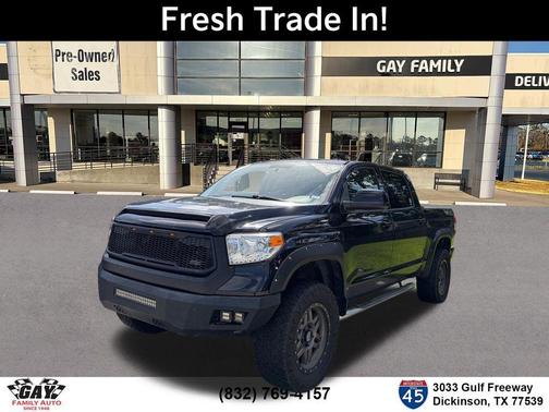 Midnight Black Metallic 2017 Toyota Tundra Limited