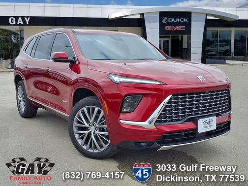 Cherry Red 2026 Buick Enclave Avenir