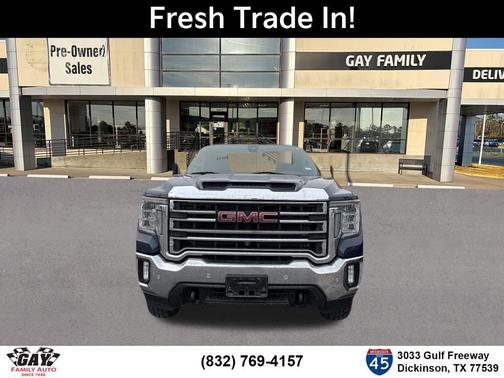 Pacific Blue Metallic 2022 GMC Sierra 2500 SLT