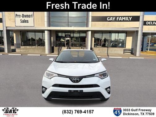 Super White 2018 Toyota RAV4 Sport