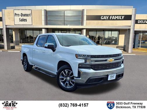 Summit White 2020 Chevrolet Silverado 1500 LT