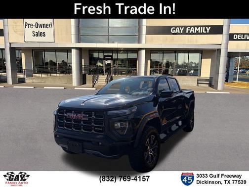 Onyx Black 2024 GMC Canyon AT4