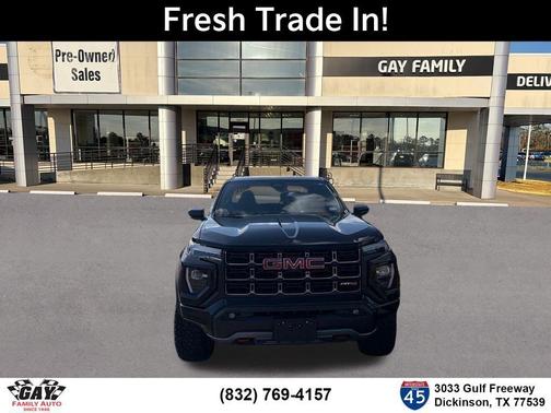 Onyx Black 2024 GMC Canyon AT4