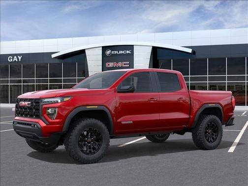 Red 2026 GMC Canyon Elevation
