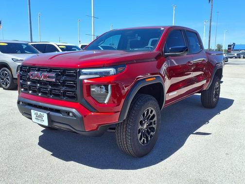Red 2026 GMC Canyon Elevation