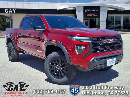 Red 2026 GMC Canyon Elevation