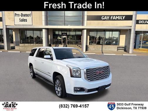 Summit White 2018 GMC Yukon XL Denali