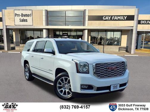 Summit White 2018 GMC Yukon XL Denali