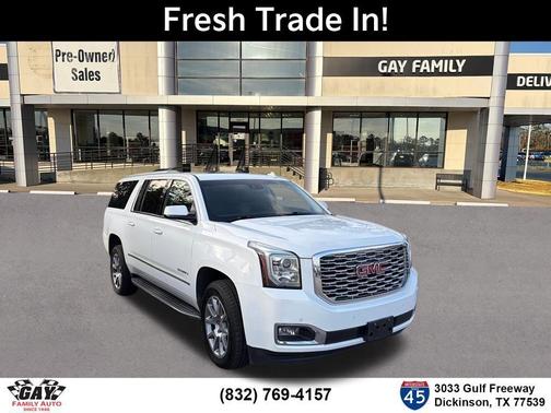 Summit White 2018 GMC Yukon XL Denali
