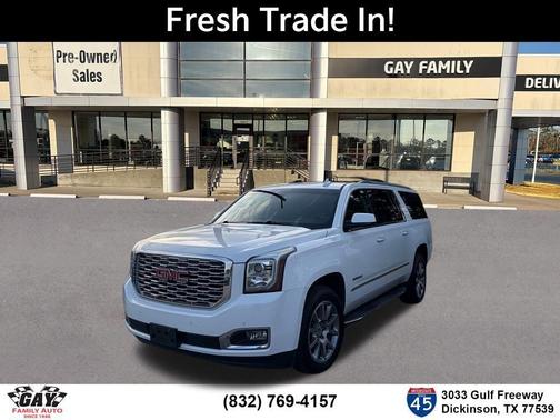 Summit White 2018 GMC Yukon XL Denali