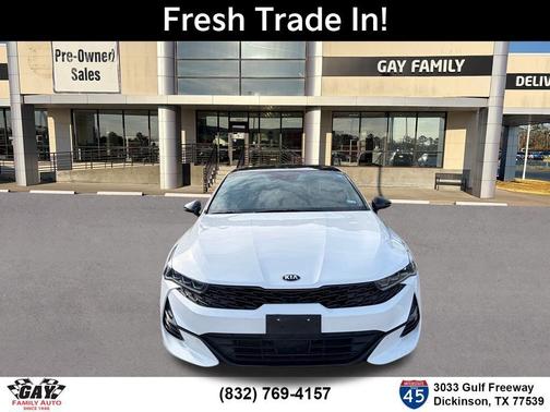 White Pearl 2021 Kia K5 GT-Line