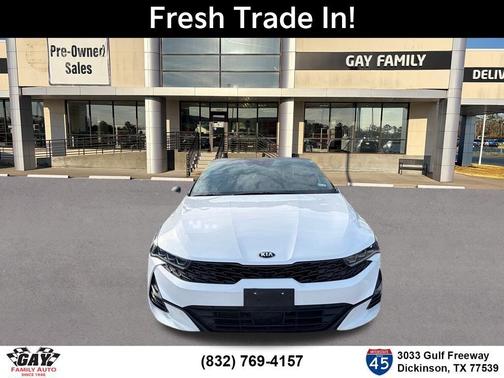 White Pearl 2021 Kia K5 GT-Line