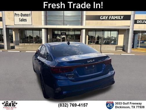 Deep Sea Blue 2022 Kia Forte LXS