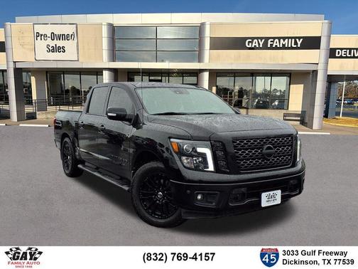 Magnetic Black 2018 Nissan Titan SV