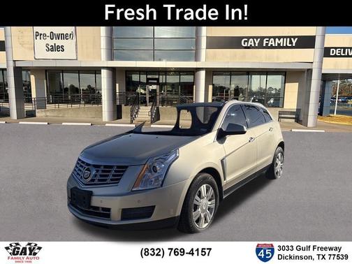 Silver 2015 Cadillac SRX Luxury Collection