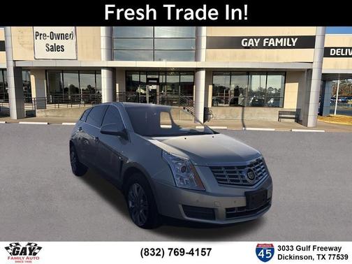 Silver 2015 Cadillac SRX Luxury Collection