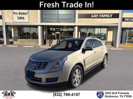 Silver 2015 Cadillac SRX Luxury Collection