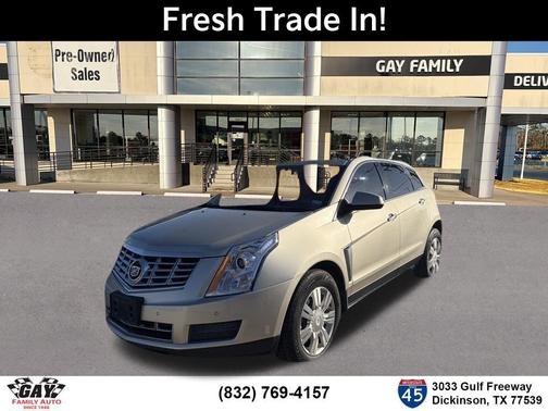 Silver 2015 Cadillac SRX Luxury Collection