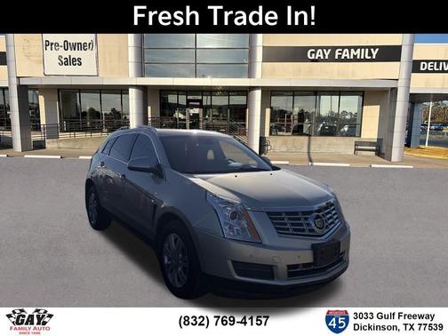 Silver 2015 Cadillac SRX Luxury Collection