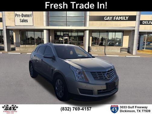 Silver 2015 Cadillac SRX Luxury Collection