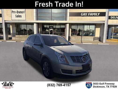 Silver 2015 Cadillac SRX Luxury Collection