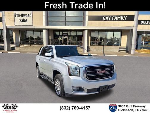 Quicksilver Metallic 2016 GMC Yukon SLT