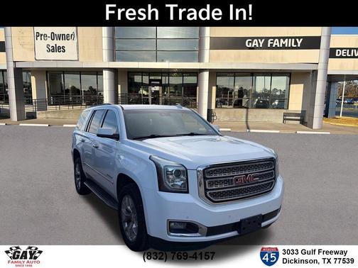 Summit White 2018 GMC Yukon SLT Standard Edition
