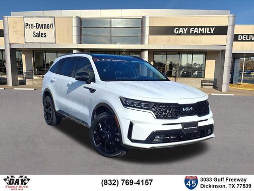White Pearl 2022 Kia Sorento SX