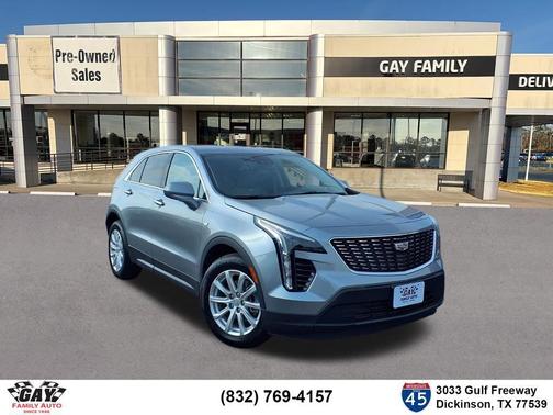 Silver Metallic 2023 Cadillac XT4 Luxury