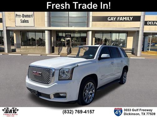Summit White 2016 GMC Yukon Denali