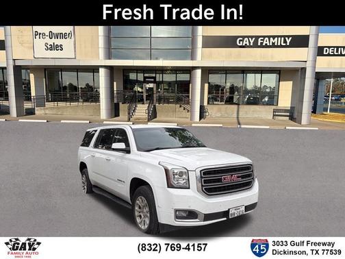 Summit White 2019 GMC Yukon XL SLT