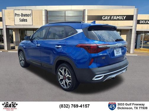 Neptune Blue 2023 Kia Seltos SX